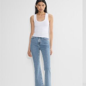 Denim Forum Light Blue Flare Jeans